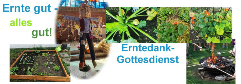 Beet-Collage zum Familiengottesdienst