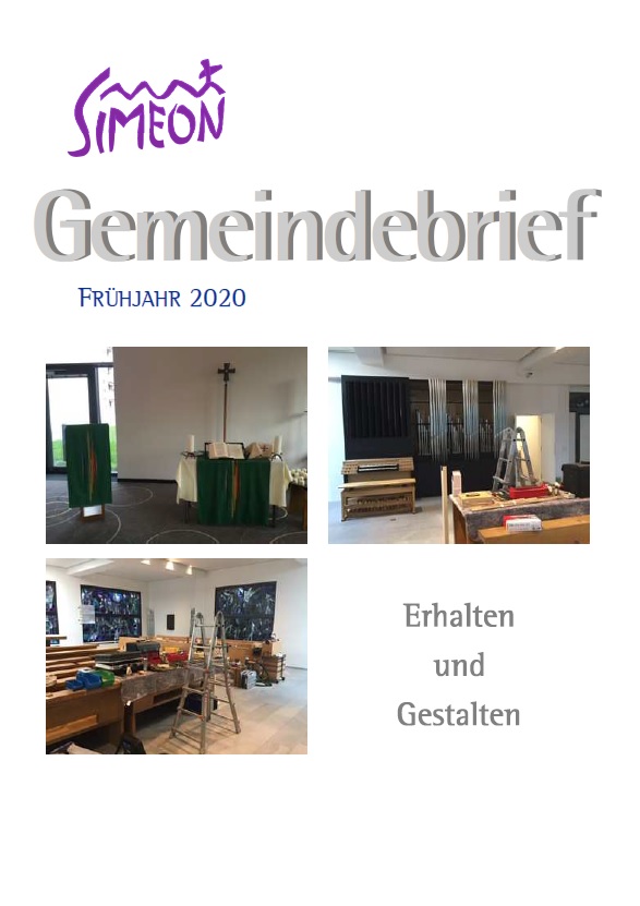 Gemeindebrief Simeon Frühjahr 2020