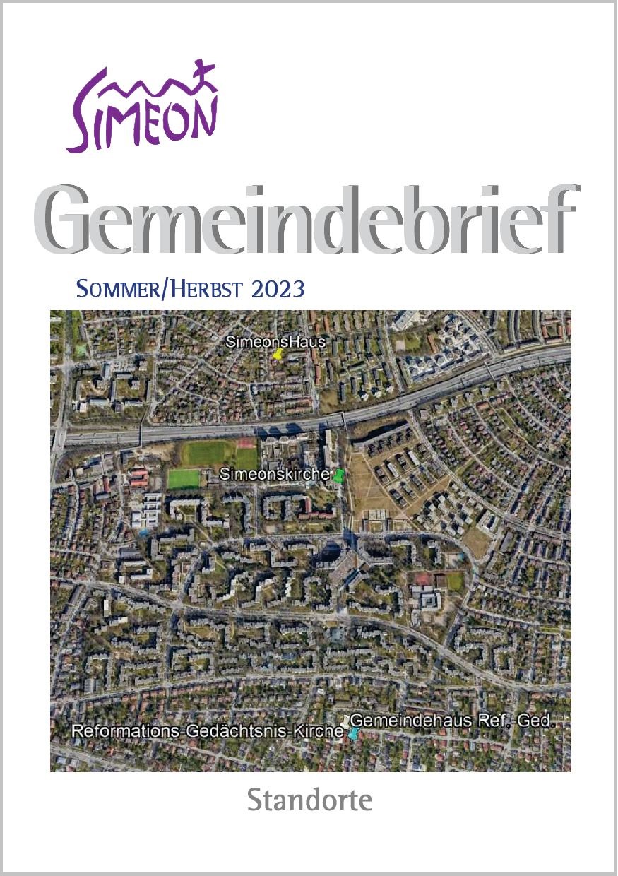 Gemeindebrief Simeon Sommer 2023