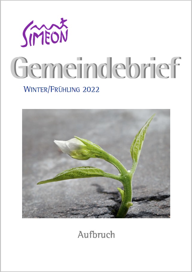 Gemeindebrief Simeon Frühjahr 2022