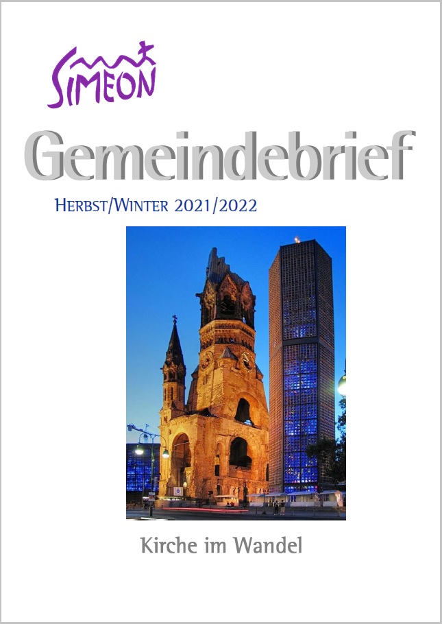 Gemeindebrief Simeon Herbst 2021 Winter 2022